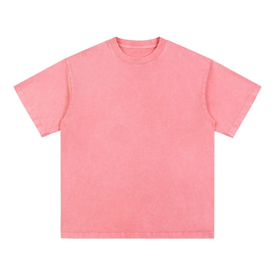 Washed Faded Baggy Cotton Tee 7.5oz