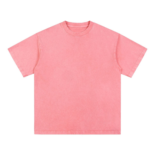 Washed Faded Baggy Cotton Tee 7.5oz