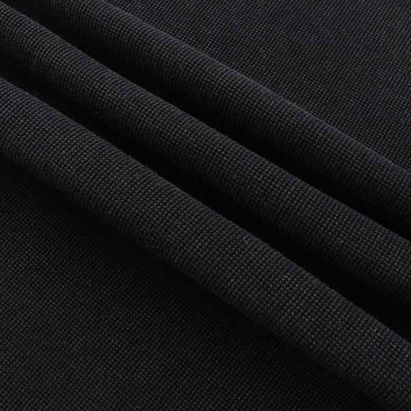 Washed Waffle Cotton Raglan Long Sleeve Tee 340G