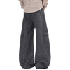 Vintage Multi-Pocket Curved Relaxed Pants