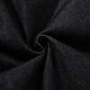 Marble Pattern Panels Black Wide Leg Painter Pants