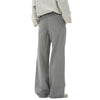 Vintage Washed High-Waist Relaxed Straight Wide-Leg Trousers