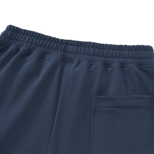 Boxy Curved Fit Elastic Waist Sweatpants