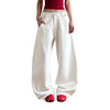 Paris Button Baggy Wide-Leg Denim Jeans