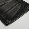 Whisker Fade Distressed High Street Loose Jeans