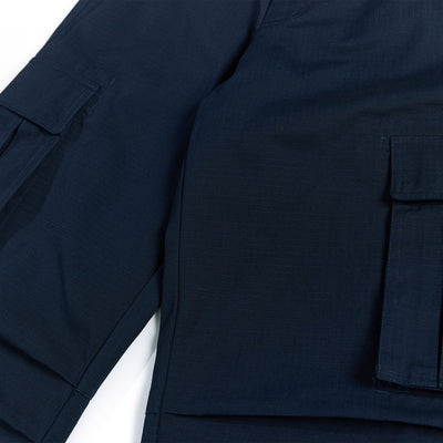 Deconstructed Pleated Premium Solid Relaxed Cargo Pants