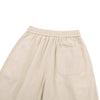 Solid Tint Linen-Blend Barrel Pants