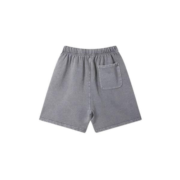 Vintage Fade Oversized Cotton Shorts