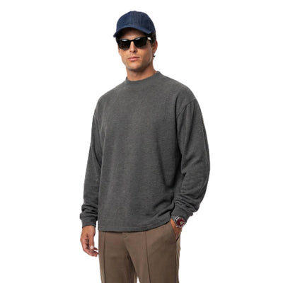 High Stretch Mock Neck Basic Tee