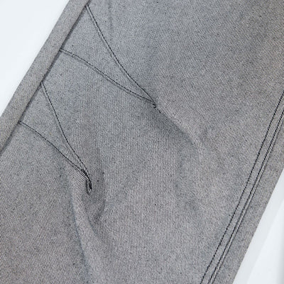 Vintage-Inspired High-End Button Wide-Leg Denim Pants