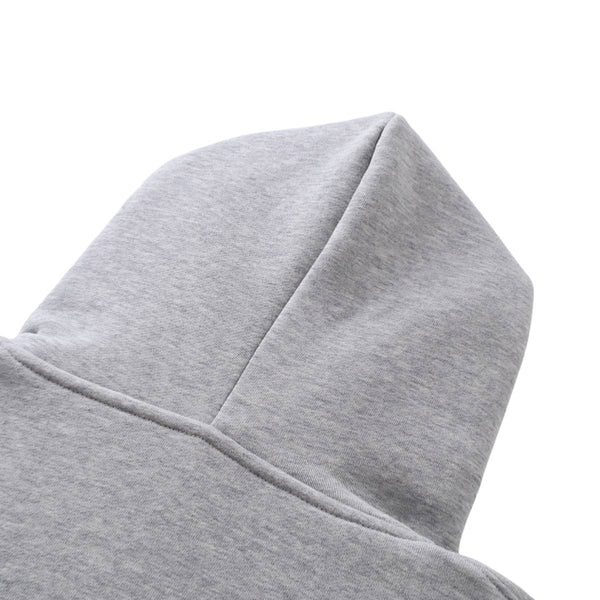 Dual Zipper Fleece Hooded Streetwear Hoodie