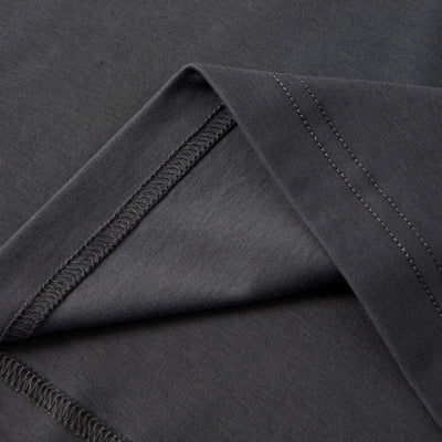 Panelled Back Seam Sleeveless T-Shirt