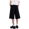 Rivet Detail Baggy Bermuda Cargo Streetwear Denim Pants Shorts