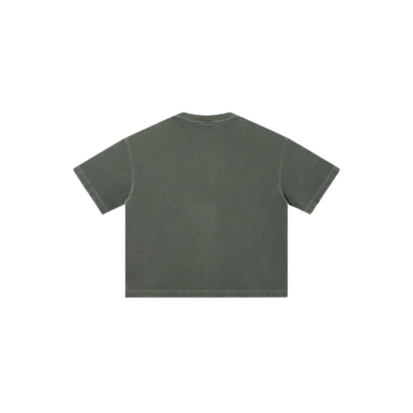 Distressed Fade Drop Shoulder Oversized Cotton T-Shirt