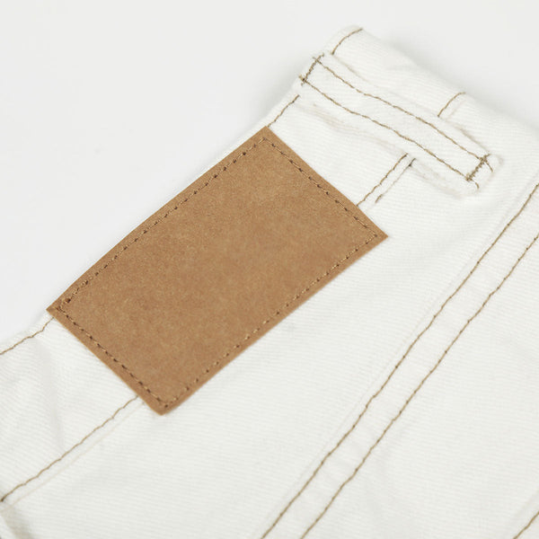 High Waist Wide Leg Button Fly Denim Pants