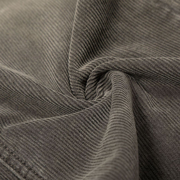Faded Grey Vintage Wash Wide-Leg Jeans