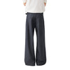 Vintage High Street Pleated Wide-Leg Draped Trousers
