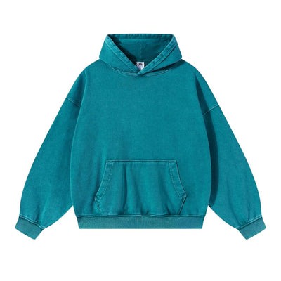 Vintage Washed Heavyweight Pullover Hoodie