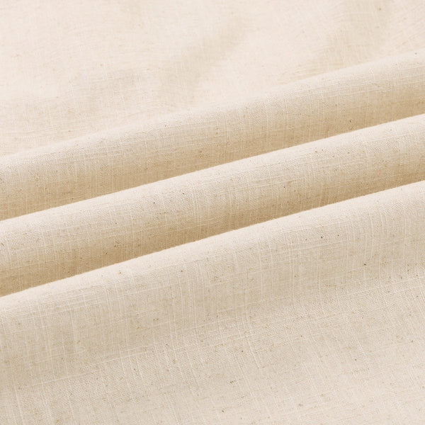 Solid Tint Linen-Blend Barrel Pants
