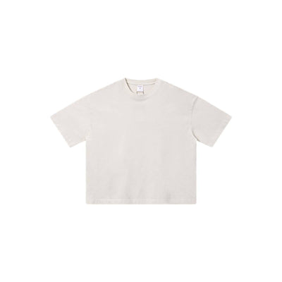 Distressed Fade Drop Shoulder Oversized Cotton T-Shirt