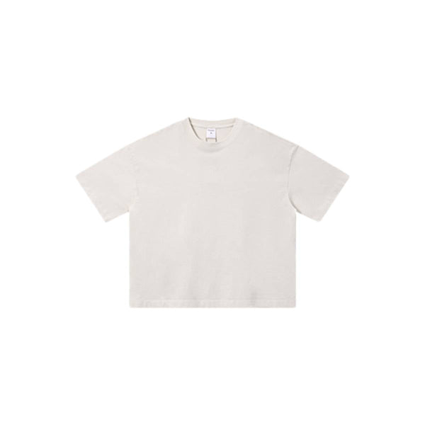 Distressed Fade Drop Shoulder Oversized Cotton T-Shirt