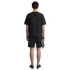 Vintage Wash Relaxed Linen-Cotton Blend Short Sleeve T-Shirt