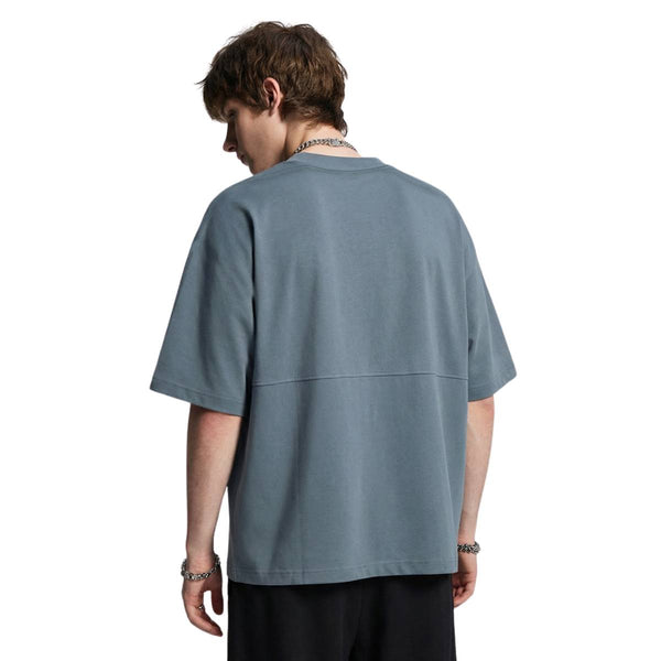 Boxy Fit Premium Cotton Drop Shoulder Batwing Sleeve T-Shirt