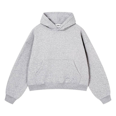 Vintage Acid Washed Thick Hooded Sweatshirt