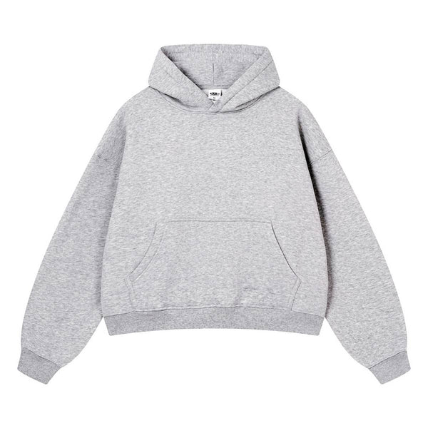 Vintage Acid Washed Thick Hooded Sweatshirt