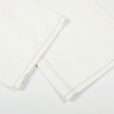 High Waist Wide Leg Button Fly Denim Pants