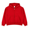 Boxy Cropped 340G Thermal Fleece Zip Hoodie