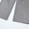 Vintage-Inspired High-End Button Wide-Leg Denim Pants