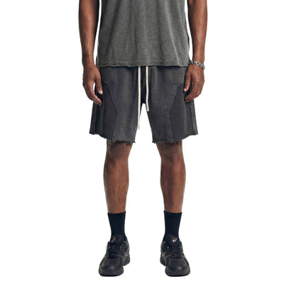 Heavyweight Vintage Wash Ripped Pocket Shorts