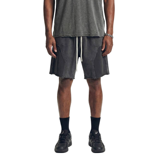 Heavyweight Vintage Wash Ripped Pocket Shorts