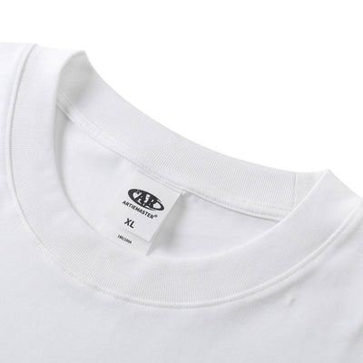 Solid Loose Fit Side Split Hem Long Sleeve T-Shirt