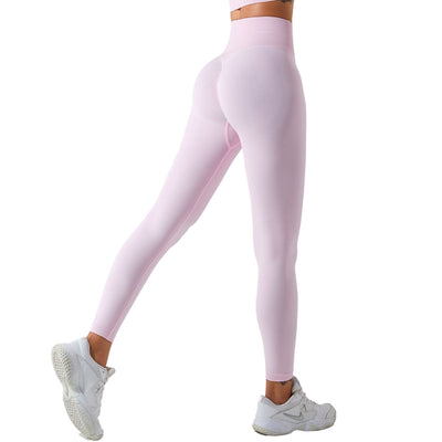 High-Waisted Seamless Yoga Leggings