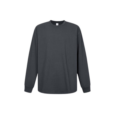 Vintage Loose Fit Heavyweight Cotton Long-Sleeve T-Shirt