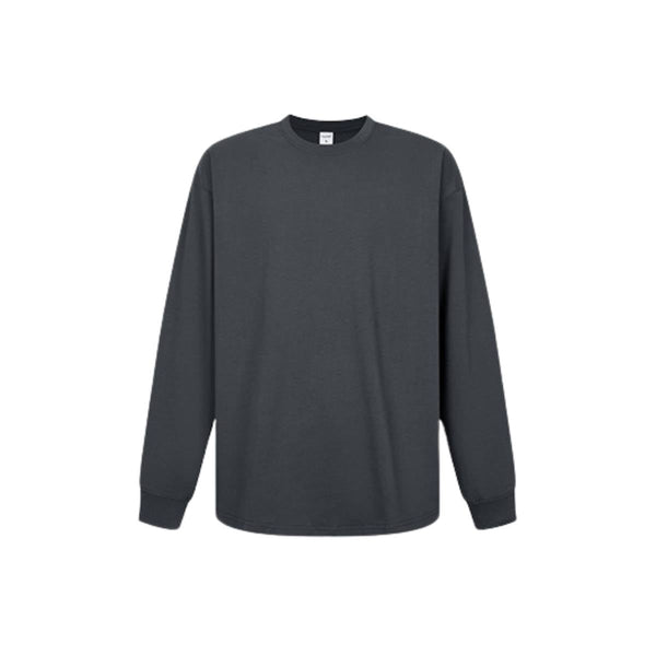 Vintage Loose Fit Heavyweight Cotton Long-Sleeve T-Shirt
