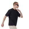 3D Panel Cotton Oversized T-Shirt