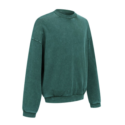 Soft-Vintage Washed Pullover Sweatshirt