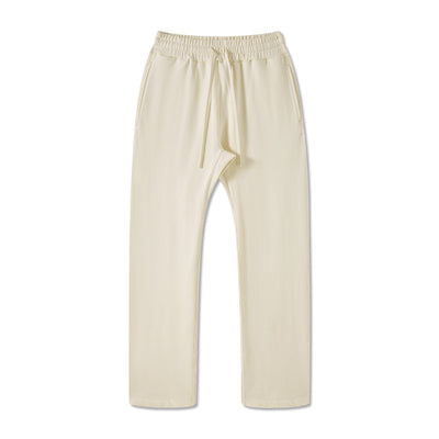 Solid Color Thick Relaxed Joggers