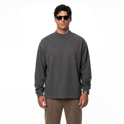 High Stretch Mock Neck Basic Tee