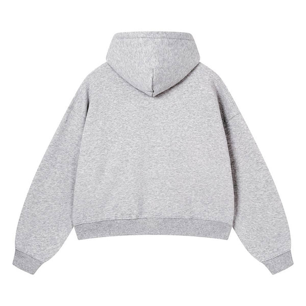 Vintage Acid Washed Thick Hooded Sweatshirt