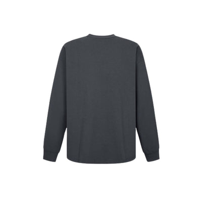 Vintage Loose Fit Heavyweight Cotton Long-Sleeve T-Shirt
