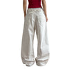 Paris Button Baggy Wide-Leg Denim Jeans