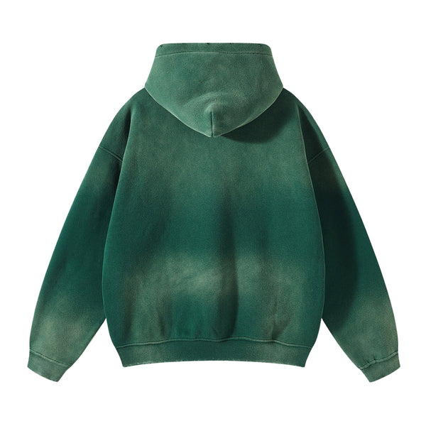 360GSM Washed Spray Dyed Vintage Hoodie