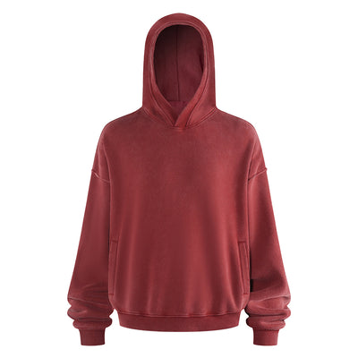 Soft Plush Fleece Pullover Hoodie