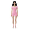 Vintage Washed Slim Fit Bodysuit Tee