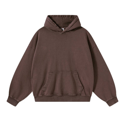 Vintage Washed Heavyweight Pullover Hoodie