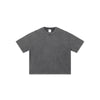 Distressed Fade Drop Shoulder Oversized Cotton T-Shirt